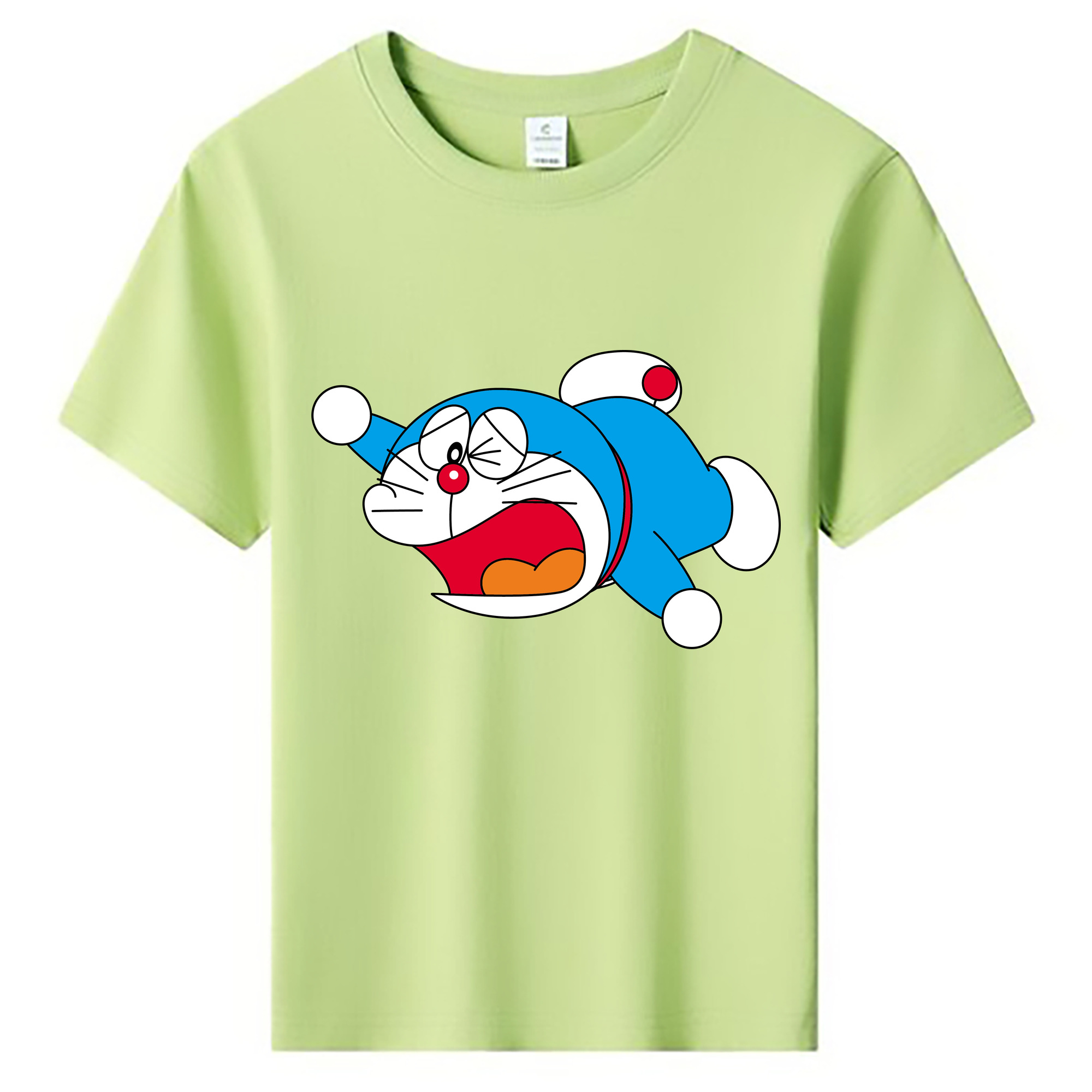 （画像用） ドラえもん Doraemon 綿100％キッズTシャツ（フロントプリント）